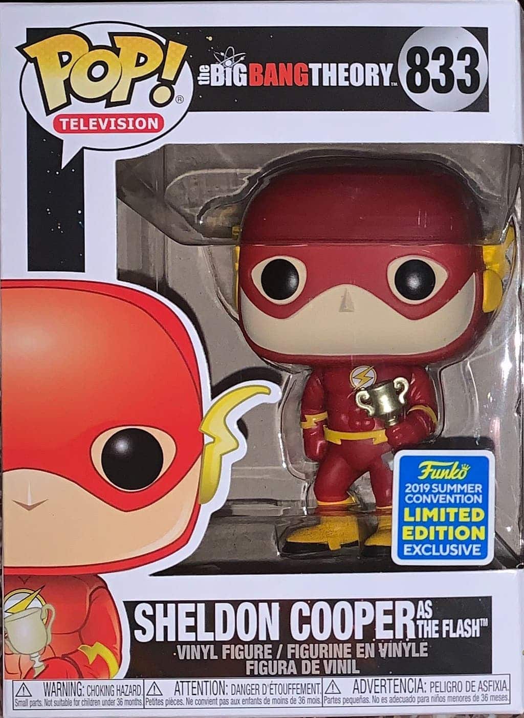 Sheldon Cooper Flash - Fridafunko Funko Pop!