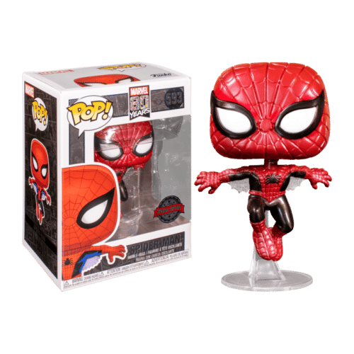 spider-man-first-appearance-funko-pop-spiderman-593-metallic