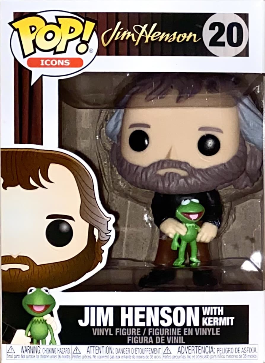 Funko-POP iconos Henson-Jim Henson con Kermit Totalmente Nuevo En Caja 
