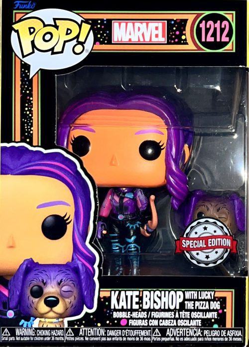 funko-pop-Marvel-kate-bishop-with-lucky-the-pizza-dog-black-light-1212