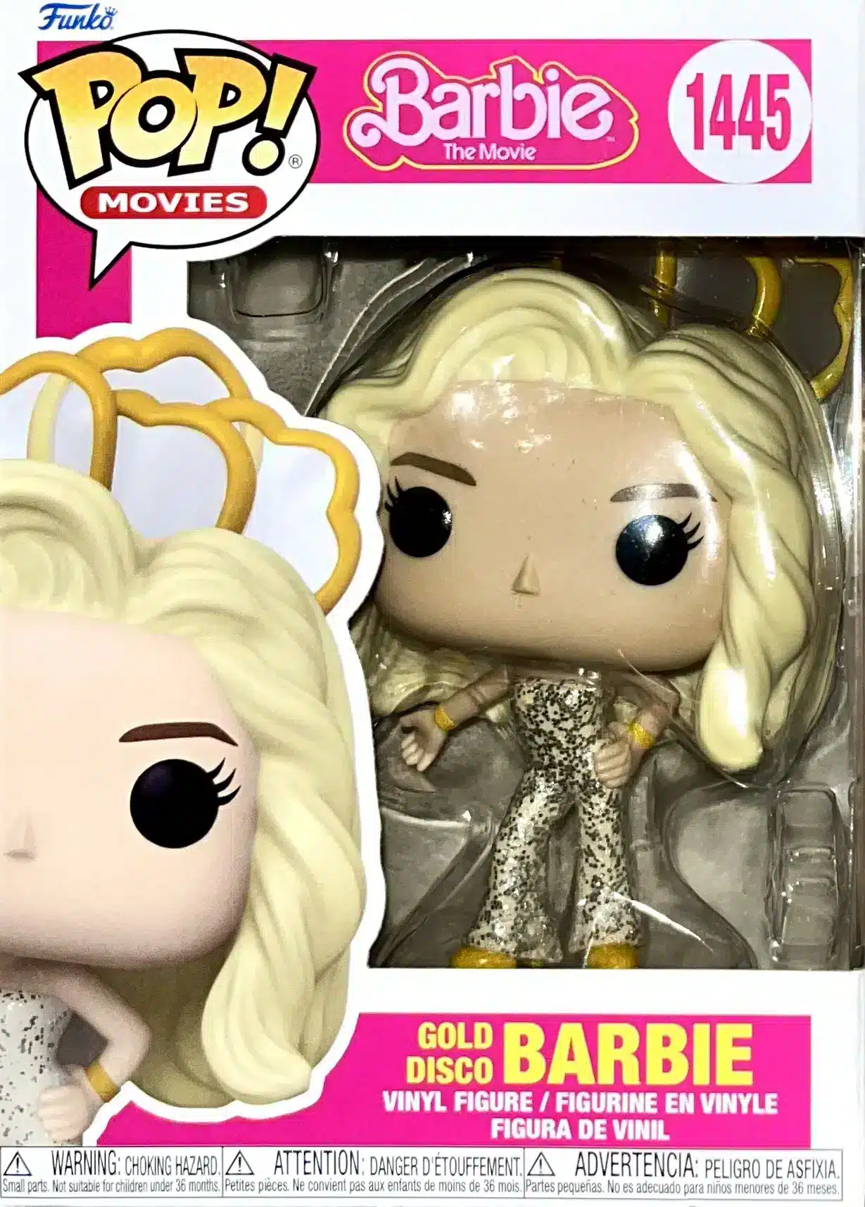 POP Movies: Barbie Movie Gold Disco Barbie : : Brinquedos e  Jogos