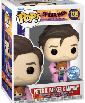 Funko_Pop_Marvel_Spider-man_Across_the _universe_Peter_B._Parker_and_Mayday_1239