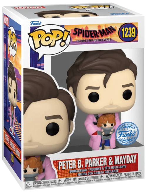 Funko_Pop_Marvel_Spider-man_Across_the _universe_Peter_B._Parker_and_Mayday_1239